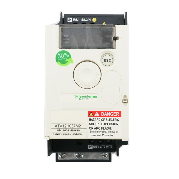 Schneiders ATV310H037N4E/ATV310H075N4EThree-Phase Power 200W Nominal Voltage 220V Rated Power ATV Frequency Driver