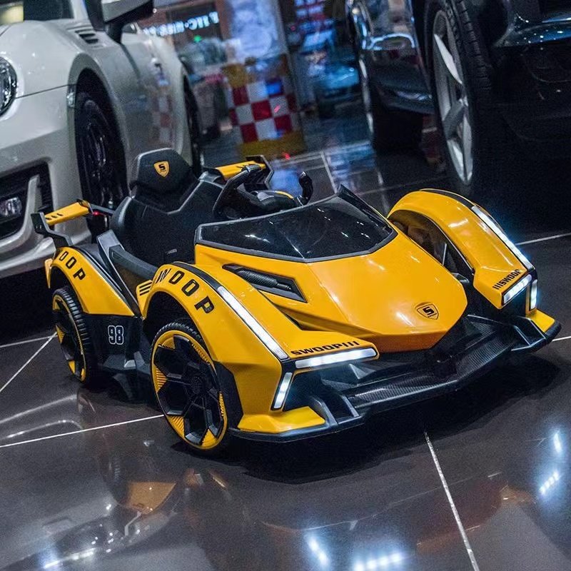 Hot Sale olt -Battery Electric Ride-On Toy for Kids Suspended Tricycle with Remote Control for Boys and Girls