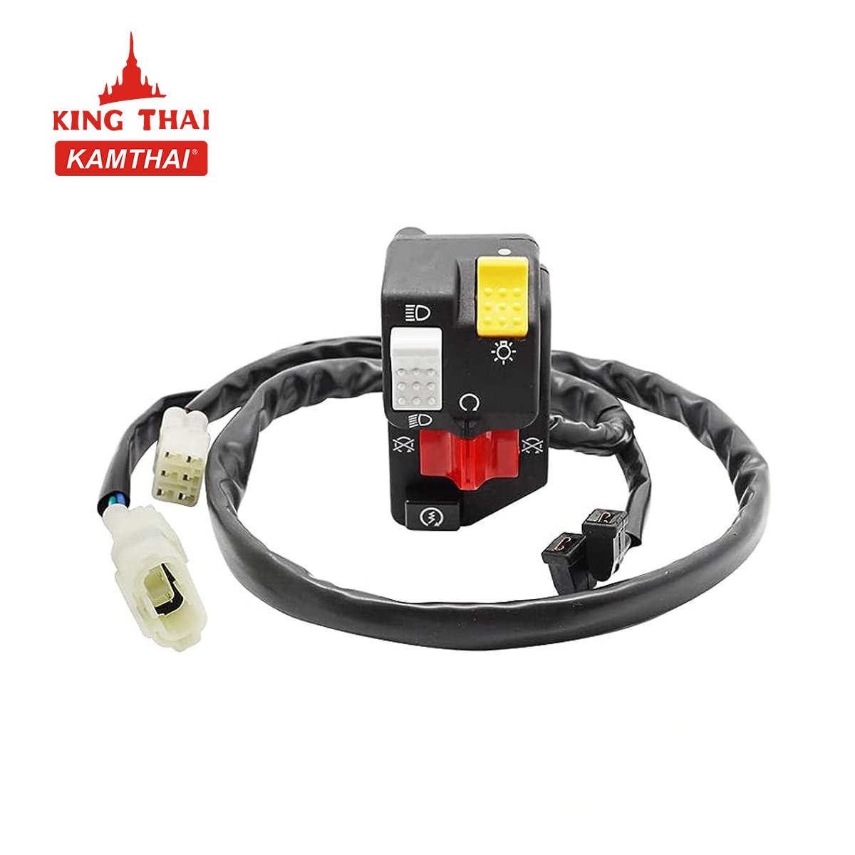 Kamthai Handlebar Control Switch Start Stop Headlight for Honda ATV 4x4 400cc TRX400EX Fourtrax Sportrax 1999-2004 35020-HN1-000