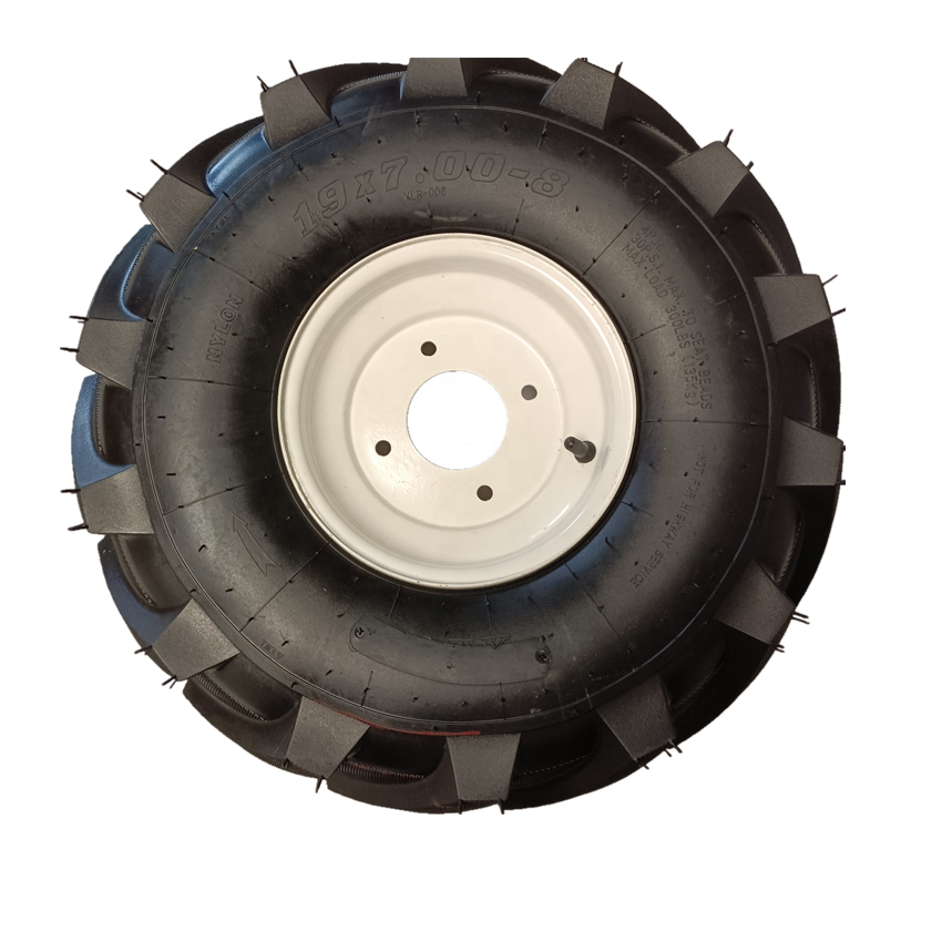 19x7-8 Tubeless Tyre Agricultural Mini Tiller Tire Wheel 19x7.00-8 for Russia Market