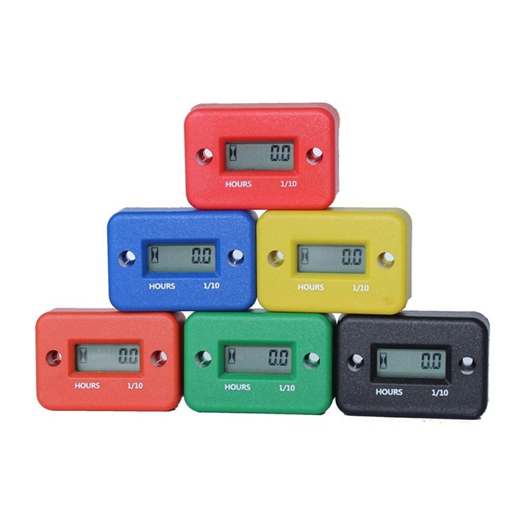 Digital LCD Hour Meter timer Counter for Motorcycle ATV Snowmobile Marine Boat Bike Waterproof