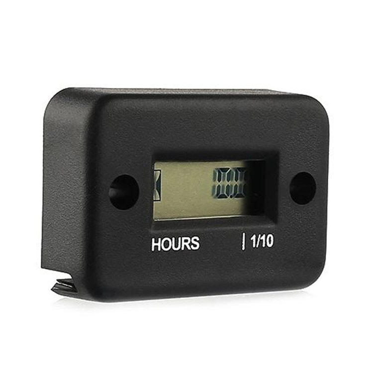 Digital LCD Hour Meter timer Counter for Motorcycle ATV Snowmobile Marine Boat Bike Waterproof