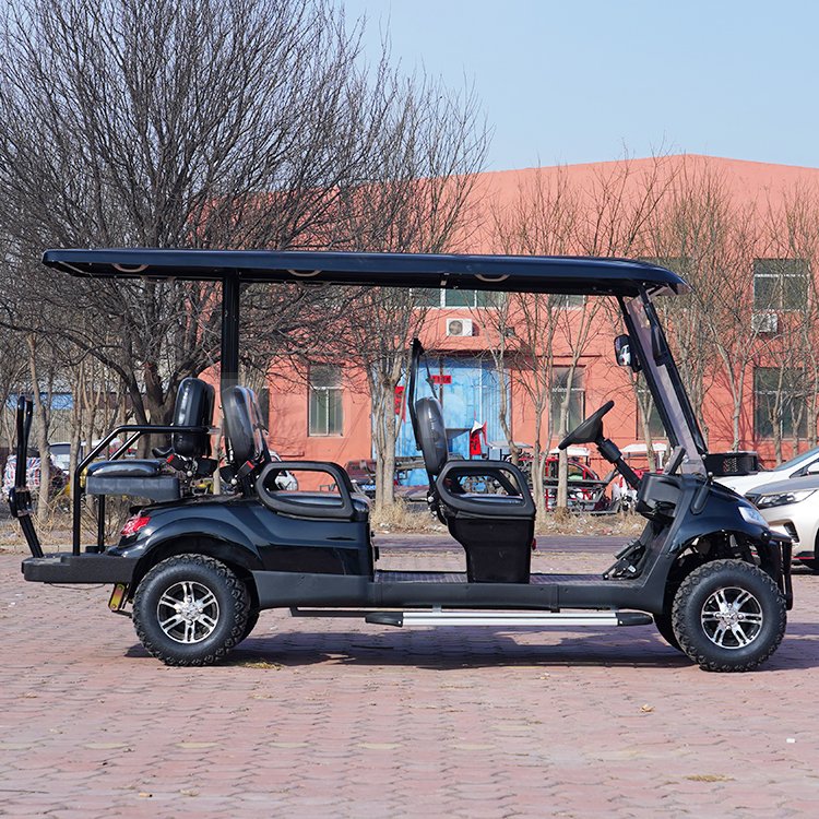 Customized Color CE Approval Cheap Fashion Style 48V New Off Road Golf Cart 6 Seat Fast Speed Buggy