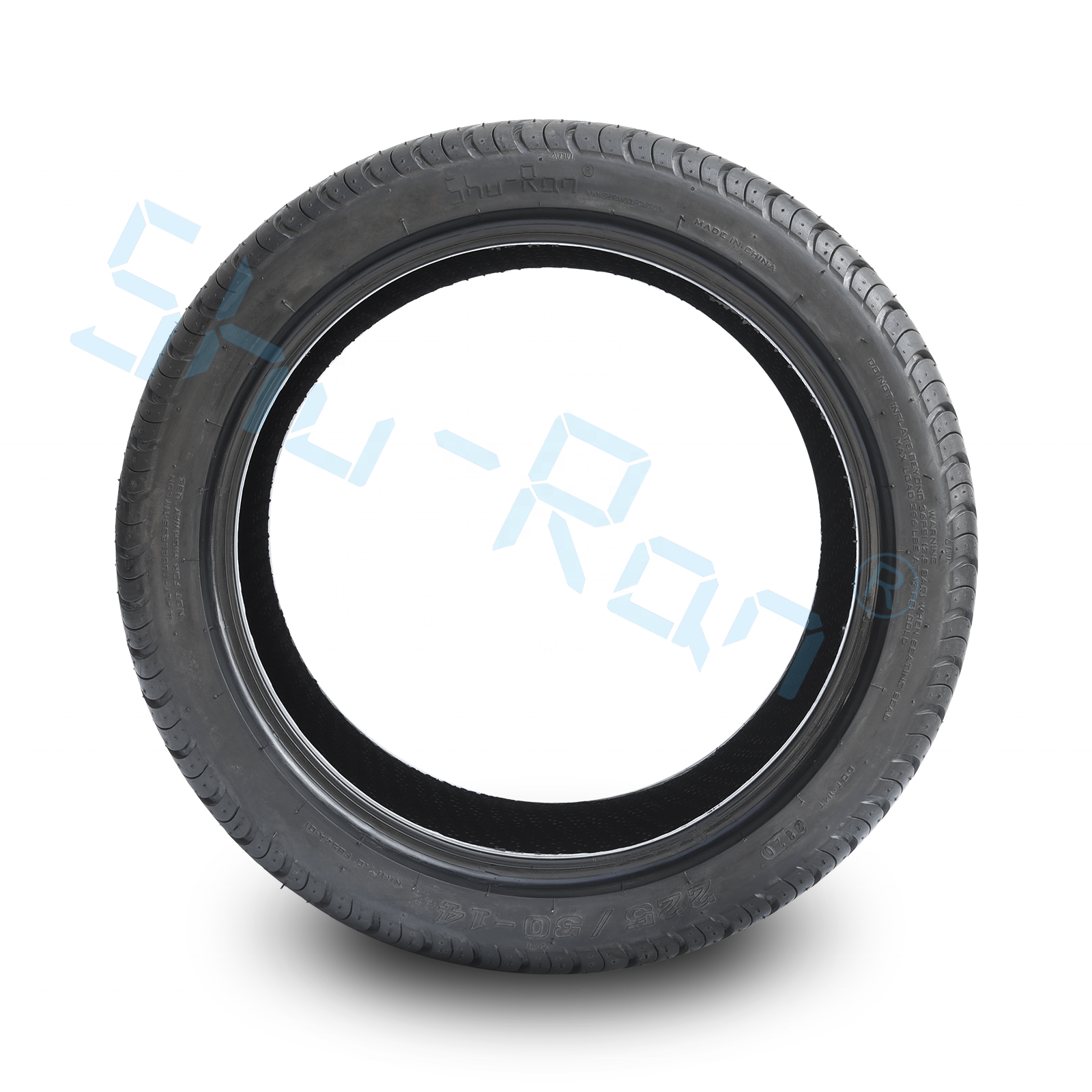 225/30-14 Tubeless Golf Cart Tires Durable Street Tyres for 14" Wheels