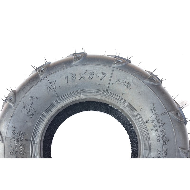 Hot Selling ATV Tire Front or Rear Wheels 7 Inch ATV Tire 16*8-7 Four Wheel Fit for 50cc 70cc 110cc Small Vehicle
