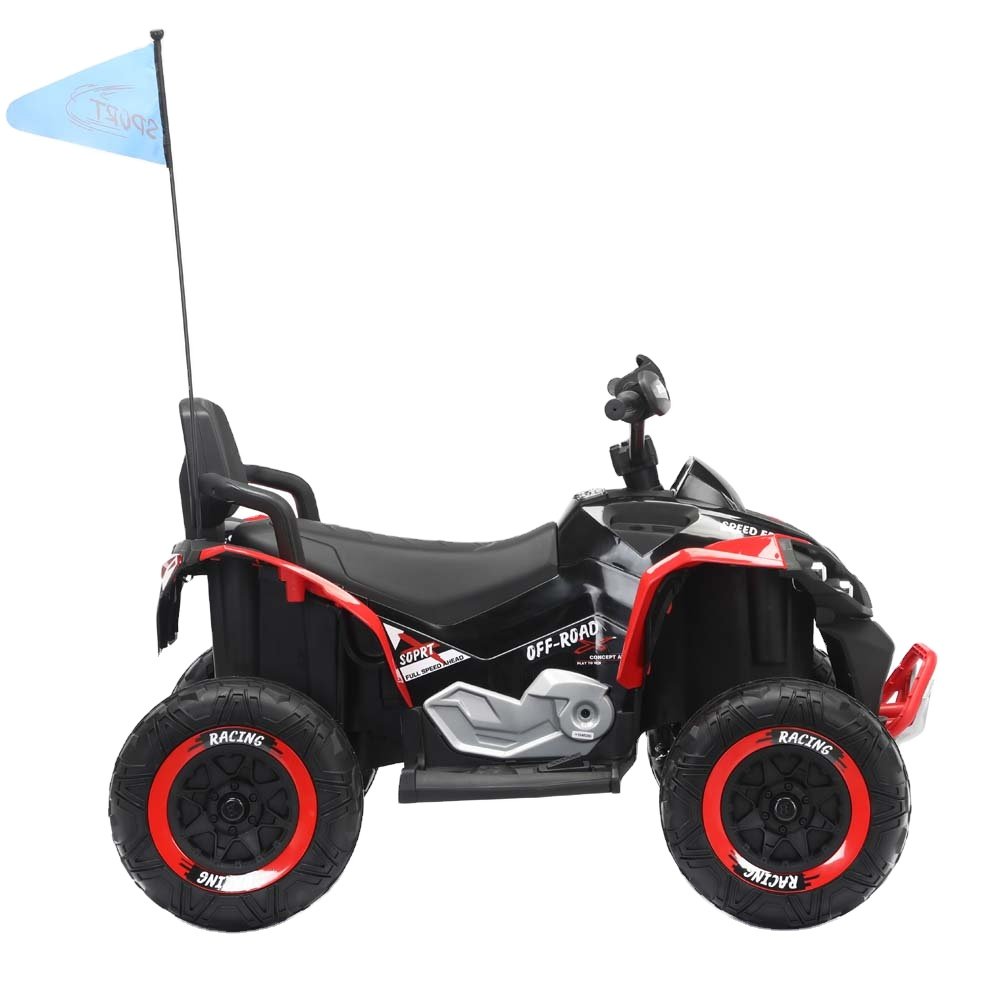 2025 Newest Unisex 12V7AH 550 Motor Kid ATV Electric Children's Ride-on Car Music Player Remote Control Unisex Plastic Material