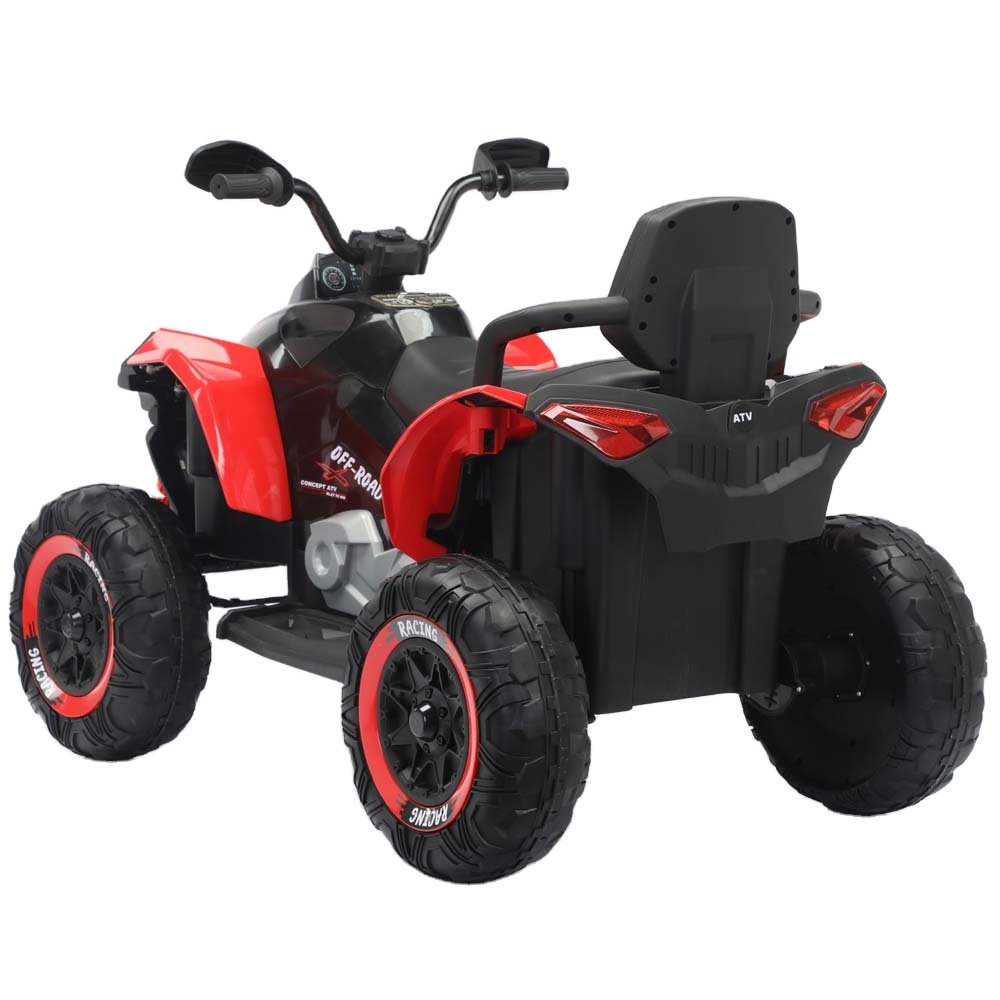 2025 Newest Unisex 12V7AH 550 Motor Kid ATV Electric Children's Ride-on Car Music Player Remote Control Unisex Plastic Material