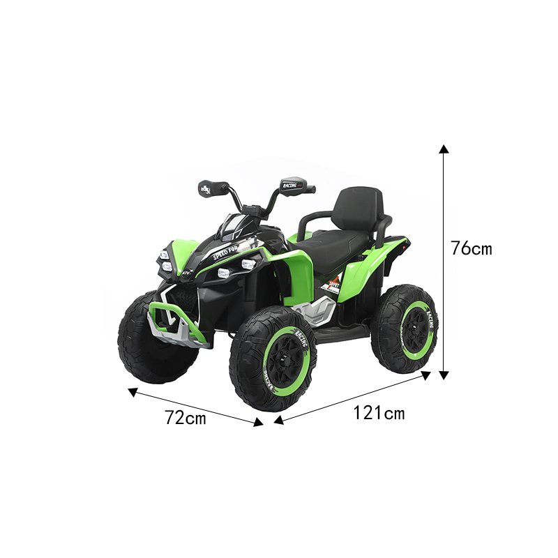 2025 Newest Unisex 12V7AH 550 Motor Kid ATV Electric Children's Ride-on Car Music Player Remote Control Unisex Plastic Material