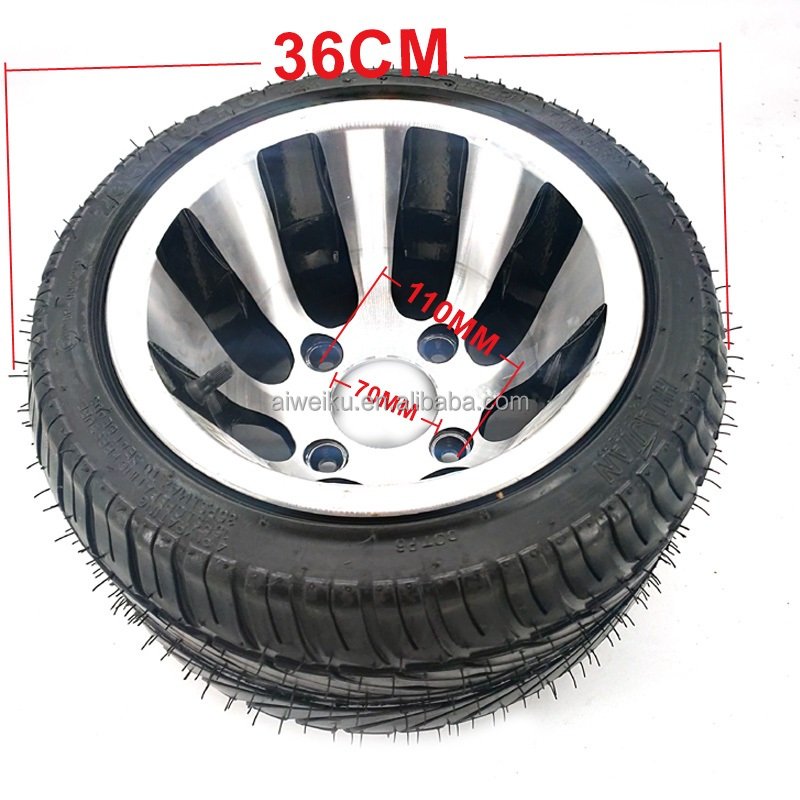High Quality 235/30-10 Tires with Aluminum Alloy Wheels Atv Tires Cheap ATV Tyres for Karting