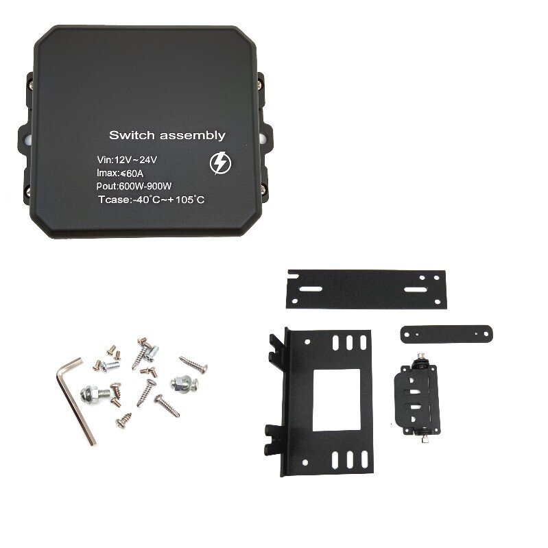 12v Automatic Dimmable 4 Gang Switch Panel With Universal Circuit Control Relay System Box for Cars Trucks Boats ATV UTV SUV