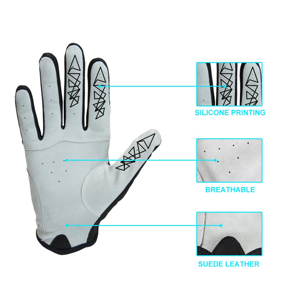 Custom Summer Motorbike Cycling Motocross Dirt Bike Racing Hand Gloves BMX MTB DH MX Mountain Bike Full Finger Gloves