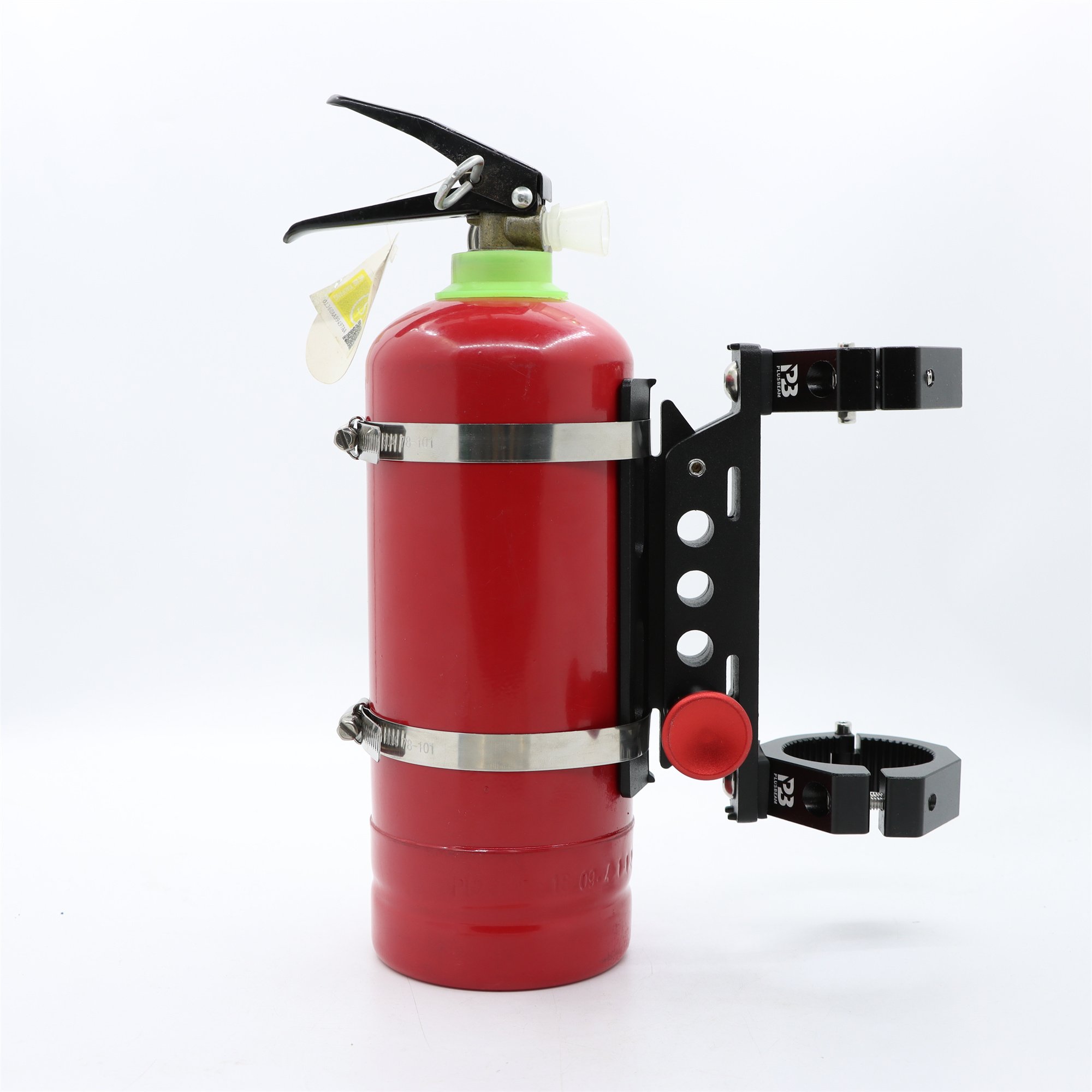 Adjustable Aluminum Fire Extinguisher Mount Bracket for ATV UTV Polaris RZR SXS Ranger Camper for Jeep Can-Am Models