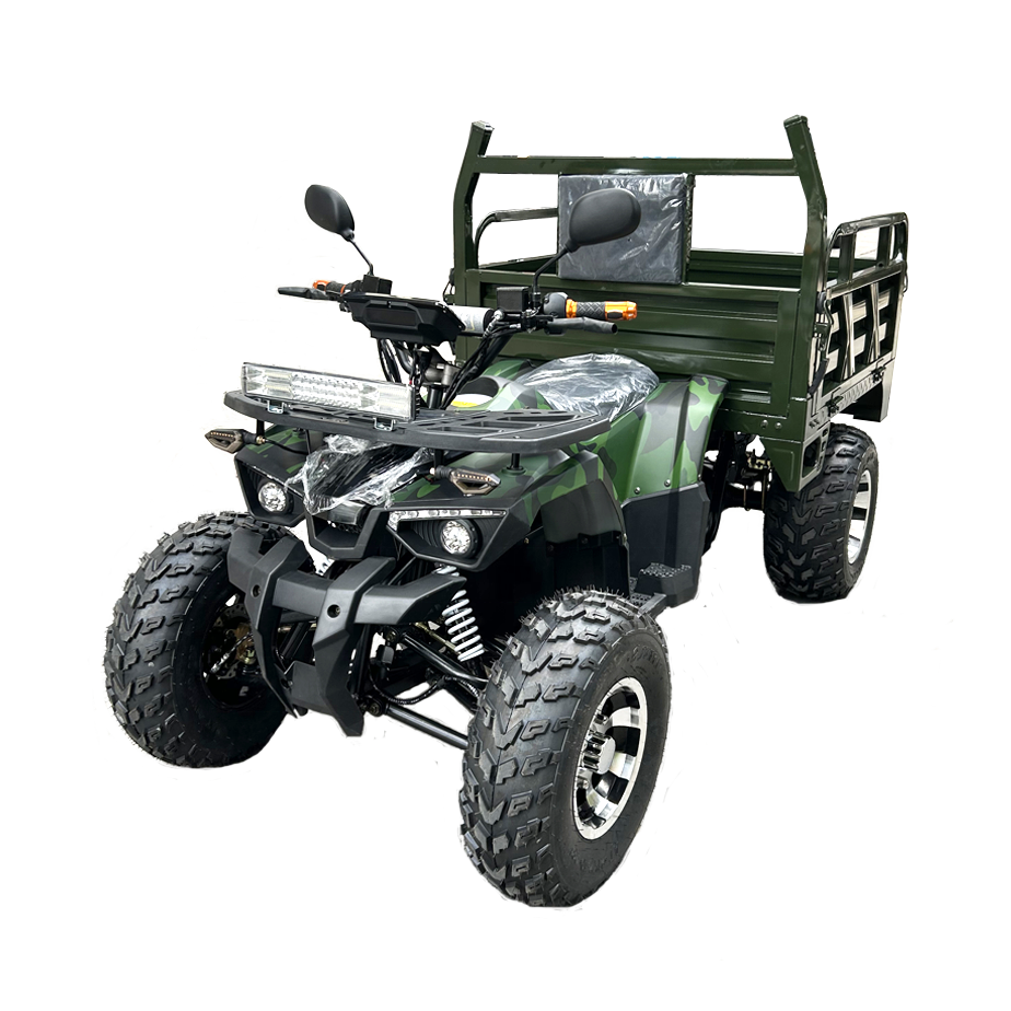 Electric Off-road Vehicles Farm Mountain Truck 4 Wheel Electric ATV with Hopper