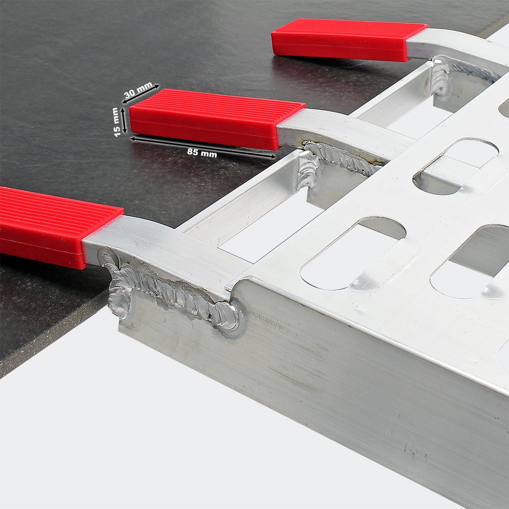 Aluminium LR-011 ATV Motorcycle Ramp Factory Direct Sales Adjustable and Folding Suitcase Portable Curb Ramp