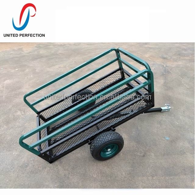 2022 Best ATV Utility Trailer Metal Tipping Trailer With Low MOQ Tow Behind for Motorcycles & ATVs