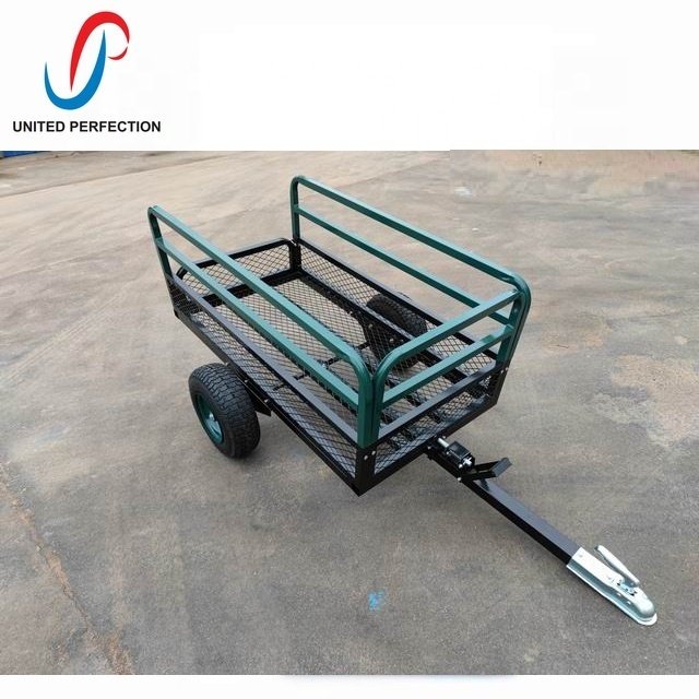 2022 Best ATV Utility Trailer Metal Tipping Trailer With Low MOQ Tow Behind for Motorcycles & ATVs