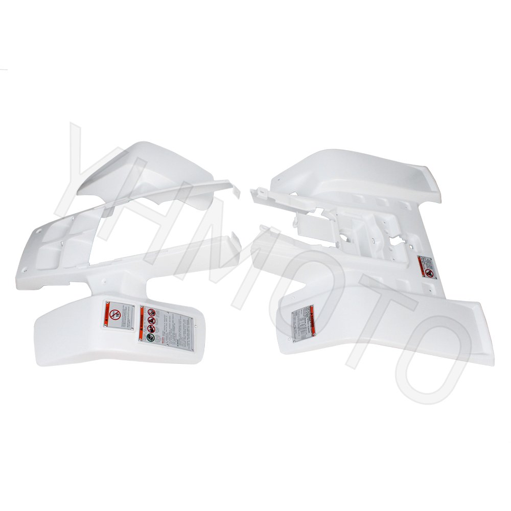 For Yamaha YFZ 350 YFZ350 Banshee YFZ350 Kit de carenado de carroceria de plastico para guardabarros delantero y trasero de ATV
