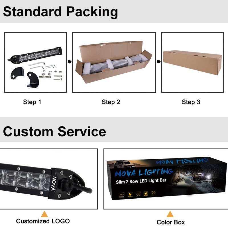 6 Inch 24W LED Light Bar for Offroad ATV 4x4 New Condition Car Accessories Waterproof IP68 Aluminium Material Combo Beam Angle