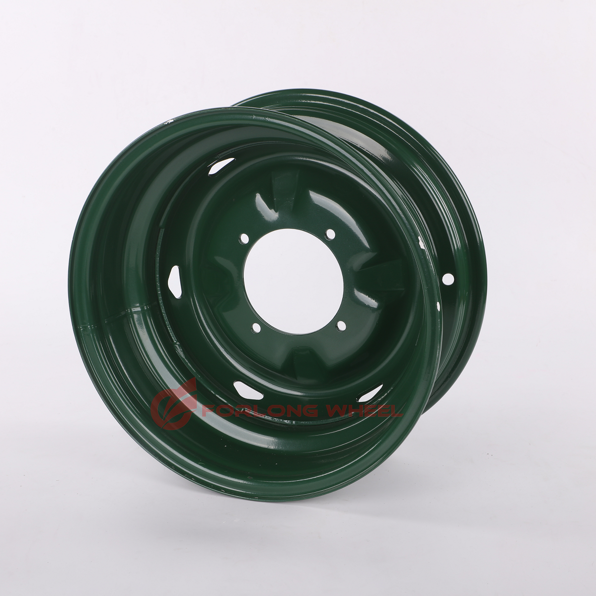 FORLONG Sports Steel Offroad Wheel off Road Rims UTV Wheel Rim 6x14 4x110 for Front Rear Tire 27X9-14
