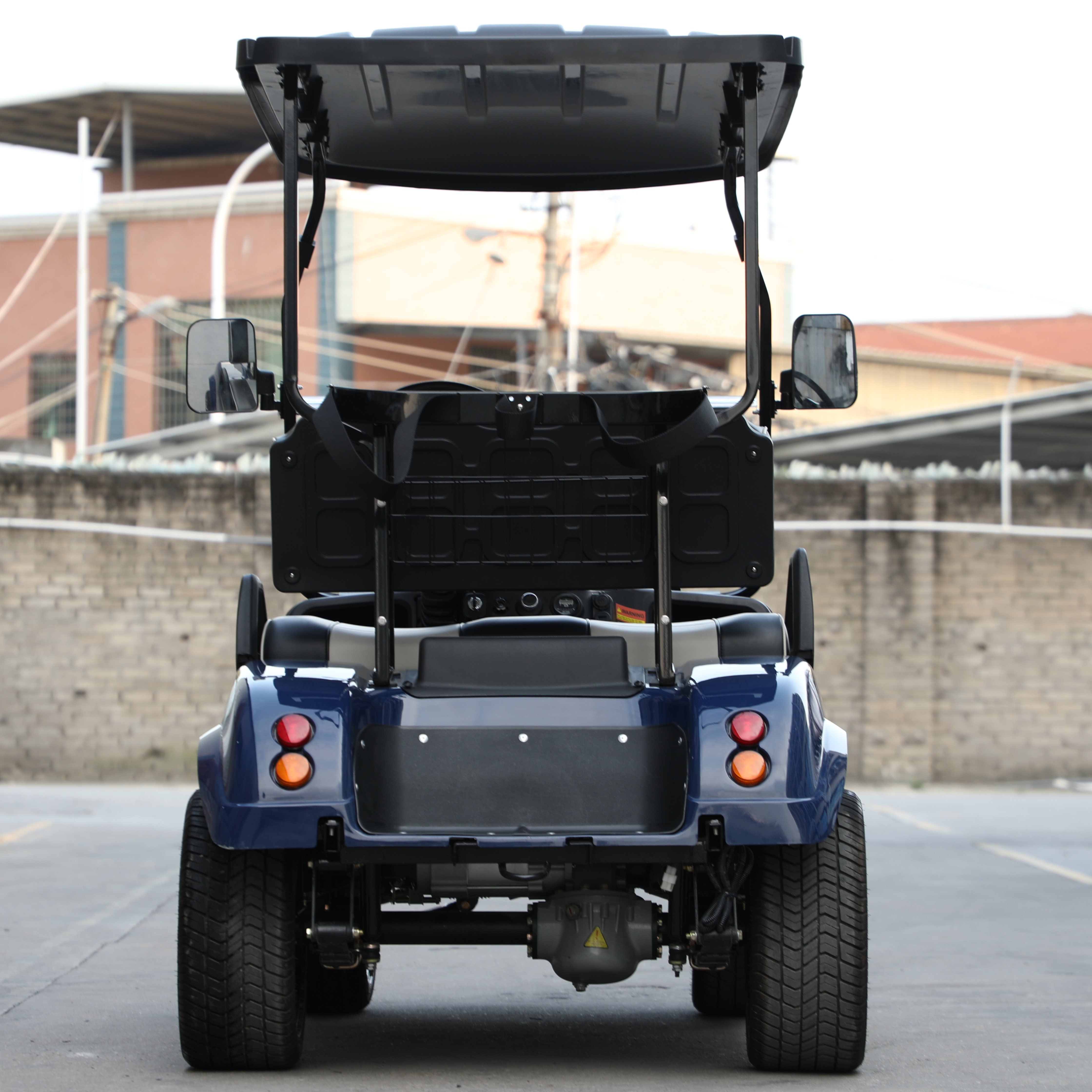 HDK EV Utility Vehicle Mini Buggy UTV Electric Fleet Golf Cart Scooter 2 Seats 48V Club Car for Hotel Courses