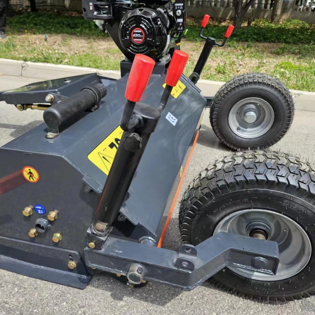 Mini Lawn Mower ATV Flail Mowers Tractor Tow Behind Grass Mower