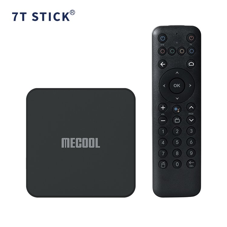 2024 Mecool Km7 SE Tv Box Google Certified Smart Voice Remote 5g Atv S905y4 2g 32g Wifi Android 11.0 Streaming Smart Set Top Box