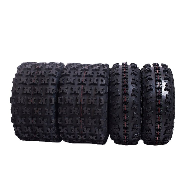 Wholesale Small MOQ Tubeless Off Road ATV Tires Set of 4 Pattern A027 UTV Motorcycle Tires