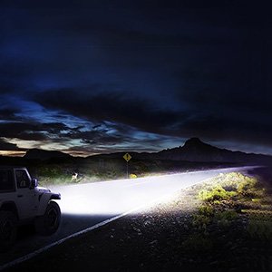 Super Bright 12V 24V Round 9 Inch White Yellow DRL Spot Lights 120W Offroad Led Driving for Truck Off-road ATV UTV