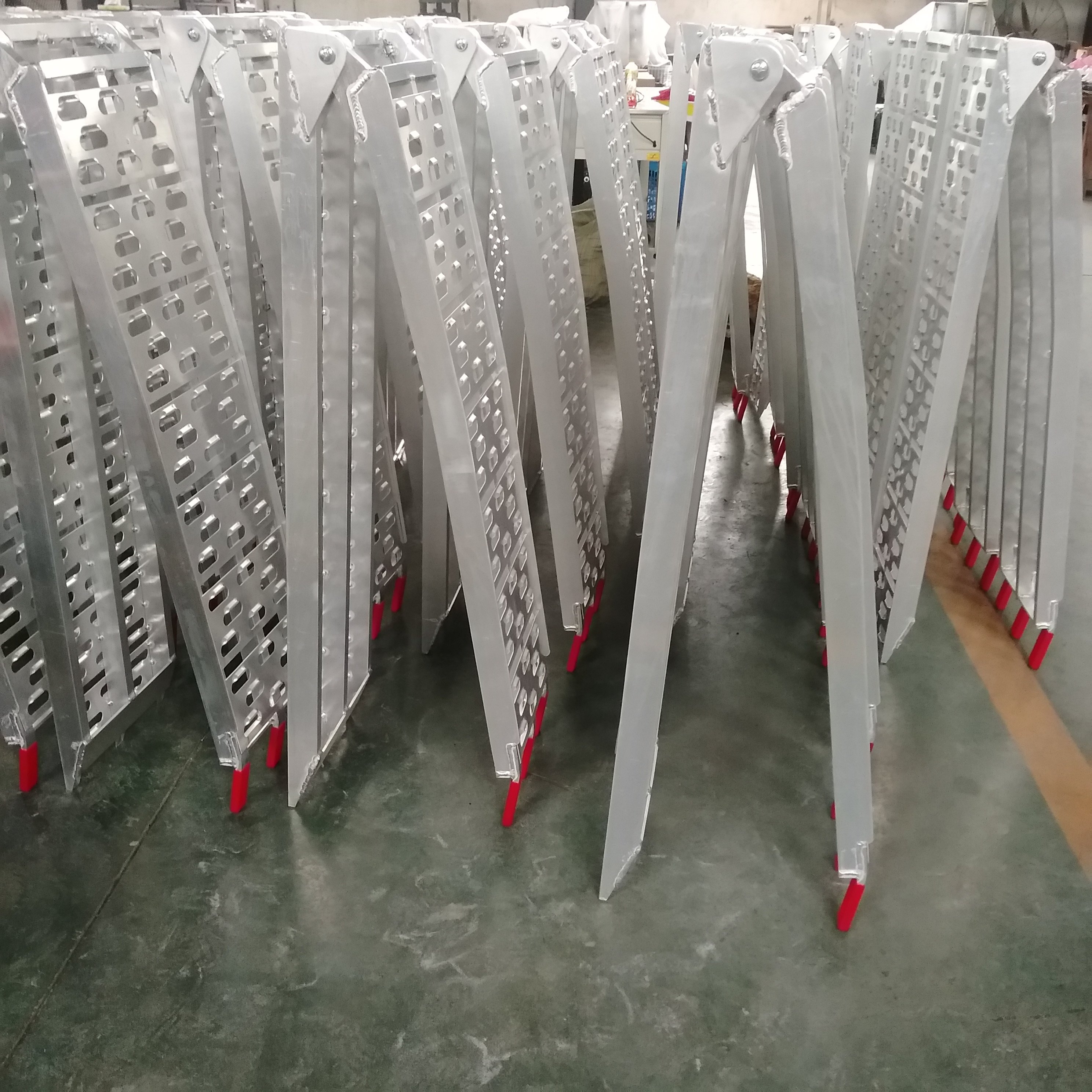 JFG Heavy Duty 340kgs 750LBS Aluminum Folding Ladder Motorcycle Loading Ramp