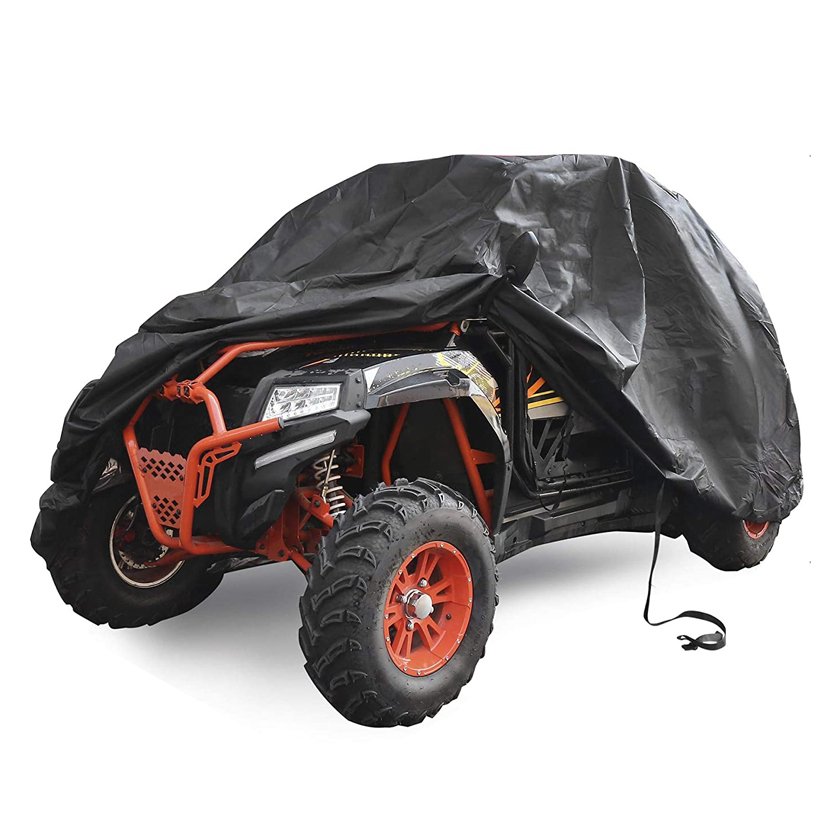 Factory Directly Supply 300D Oxford PU Coated Cloth Waterproof ATV Covers All Weather Protection Outdoor ATV/UTV Cover