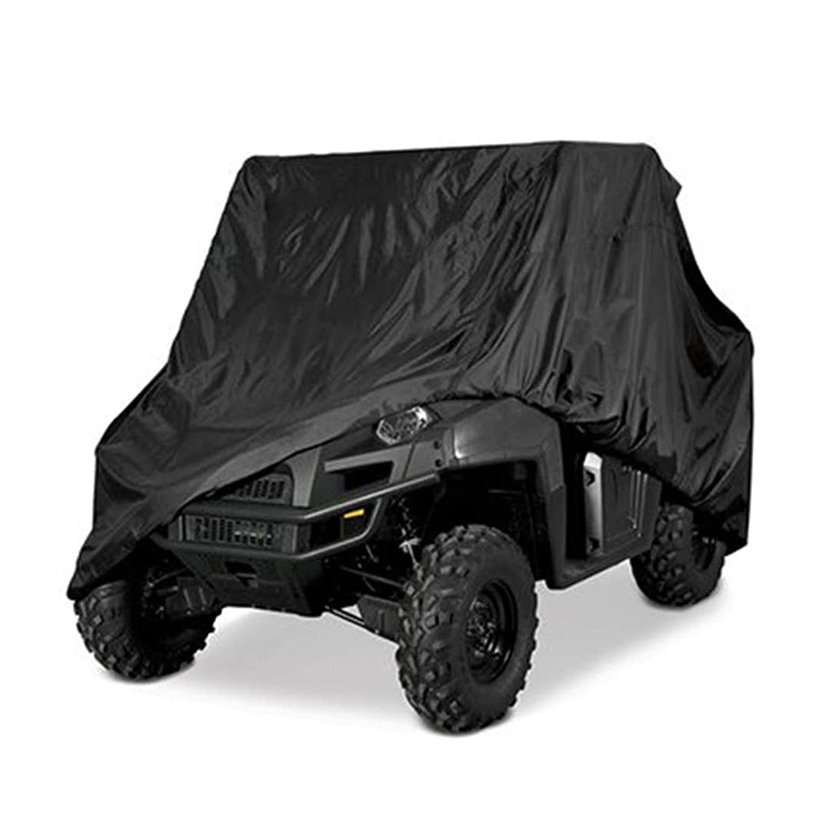 Factory Directly Supply 300D Oxford PU Coated Cloth Waterproof ATV Covers All Weather Protection Outdoor ATV/UTV Cover