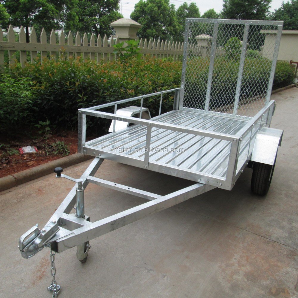 Jinhua Yongqiang Rvs Hot Dip Galvanized 6 X 4 ATV Trailer Traveltrailer Othertrailers