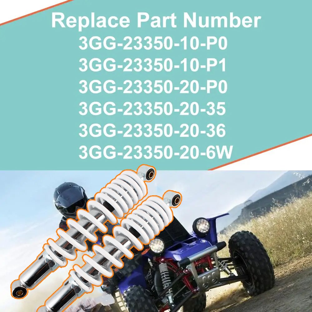 For Yamaha YFZ 350 YFZ350 Banshee YFZ350SE 1987-2006 ATV Parts 368mm Front Shock Absorbers 3GG-23350-10-P0