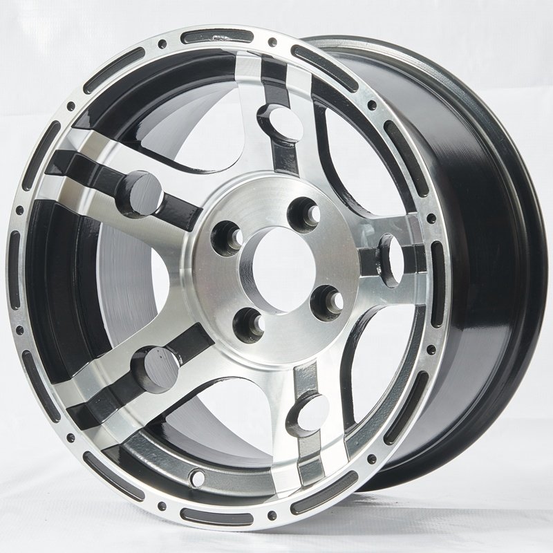 HOUCHENG ATV/UTV/ Golf Cart 10inch 12inch 14 Inch Wheel4x101.6 Aluminium Alloy Rim Wheel Rim 14 Inch Golf Cart Wheels and Tires