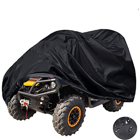 300D Oxford Tear Resistant Outdoor Waterproof UV Protection ATV Cover All Weather Suitable ATV Cover