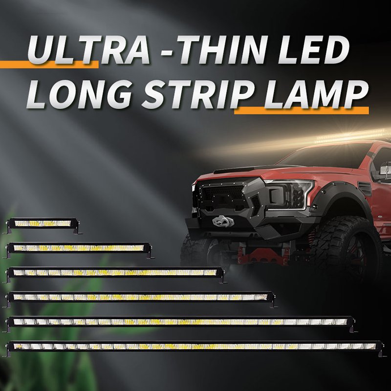 12V 24V Reflect LED Light Bar 10 20 30 40 Inch 40W 280W White Yellow Work Light for Car Motorcycle 4X4 Off-Road SUV 4WD ATV LED