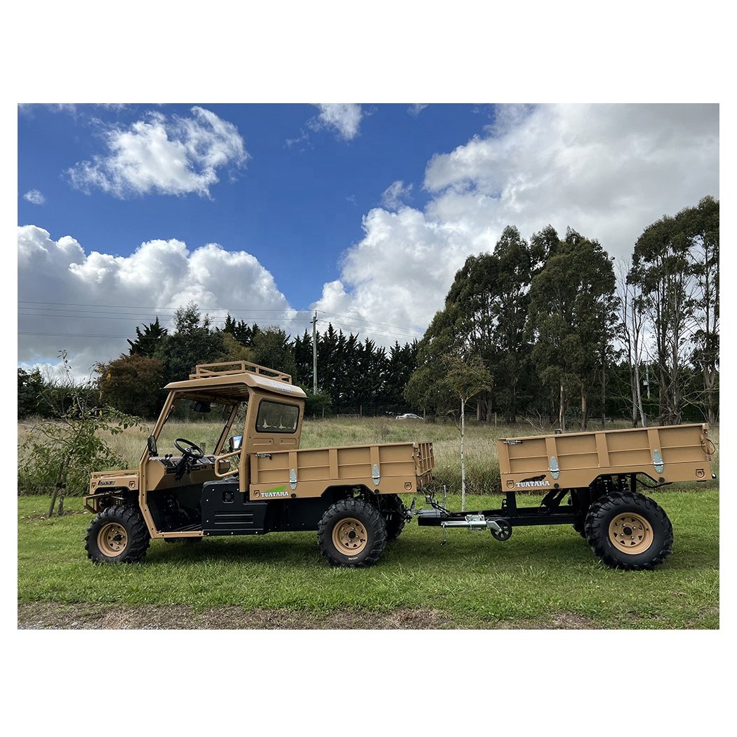 All Steel Made Larger Capacity Farm Trailer ATVs UTVs Trailer