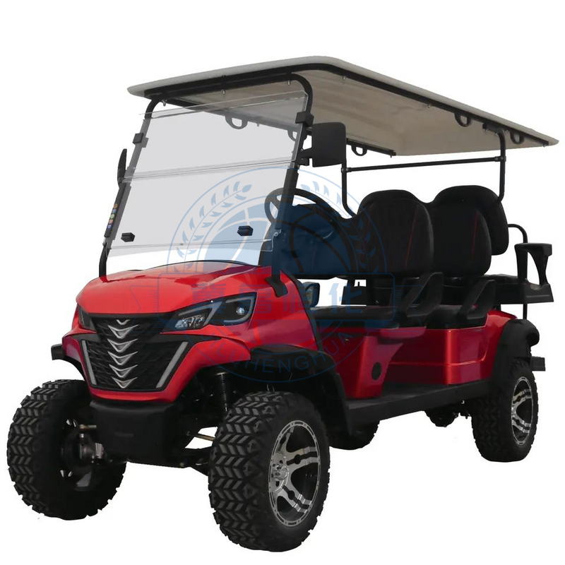New Export Club Electric Cart 2/4/6/8-seat Off-road Electric Golf Course Car Hunting Car ATV Manufacturer CE