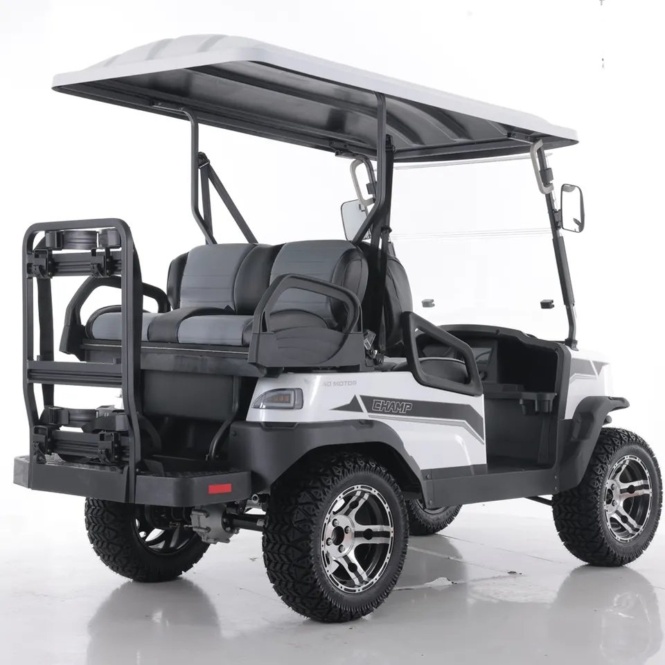 New Export Club Electric Cart 2/4/6/8-seat Off-road Electric Golf Course Car Hunting Car ATV Manufacturer CE