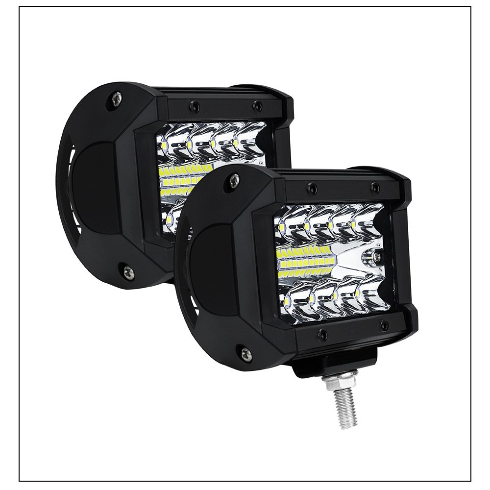 4 Inch Car LED Bar Work Light 60W Offroad Work Light 12V Light LED 4x4 LED Tractor Headlight Spotlight for Truck ATV