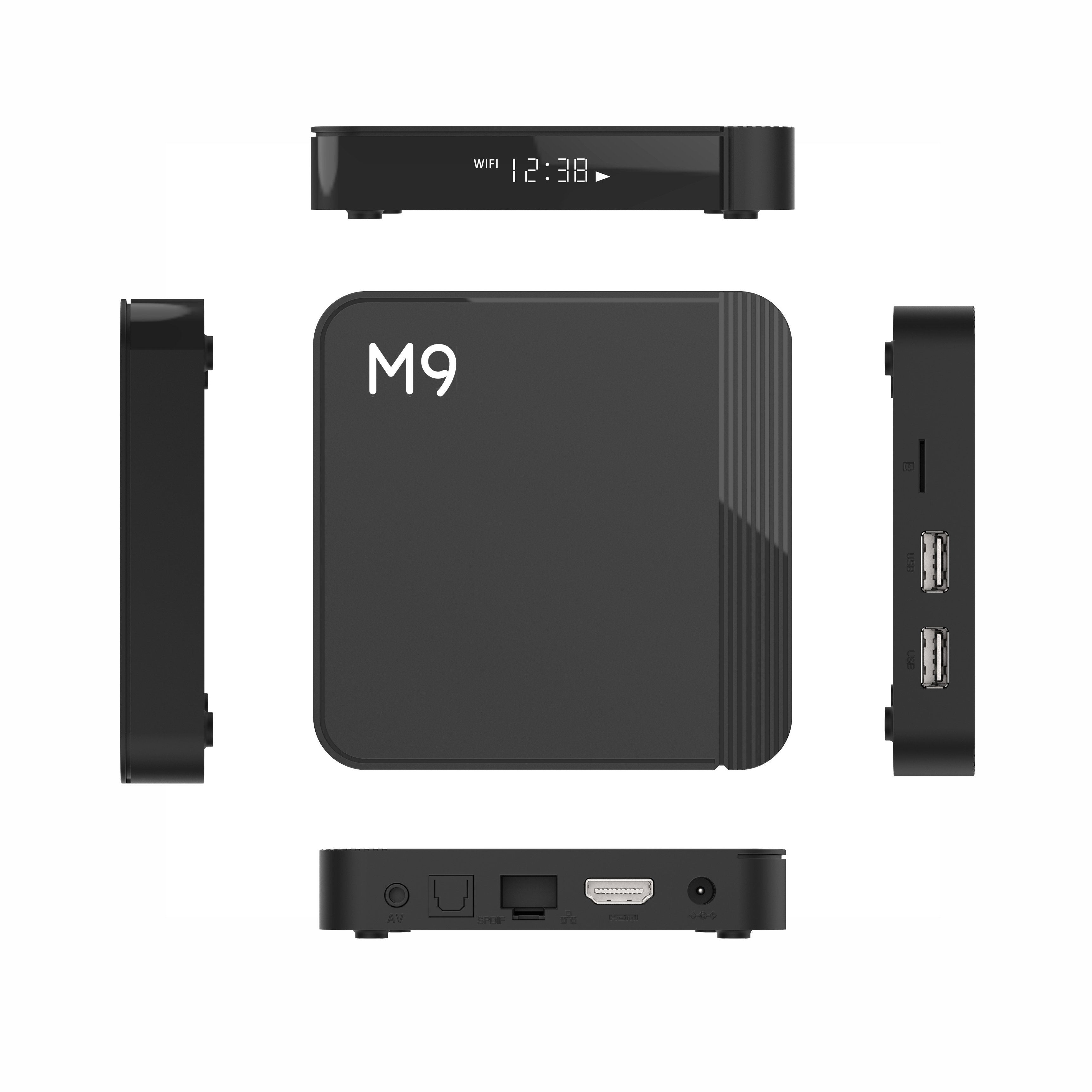 M9 ATV Box Amlogic S905Y4 Tv Android 11 Wifi 6 5G Dual Wifi BT Remote Control Voice 4k Strea/ing Q8 Set Top Box