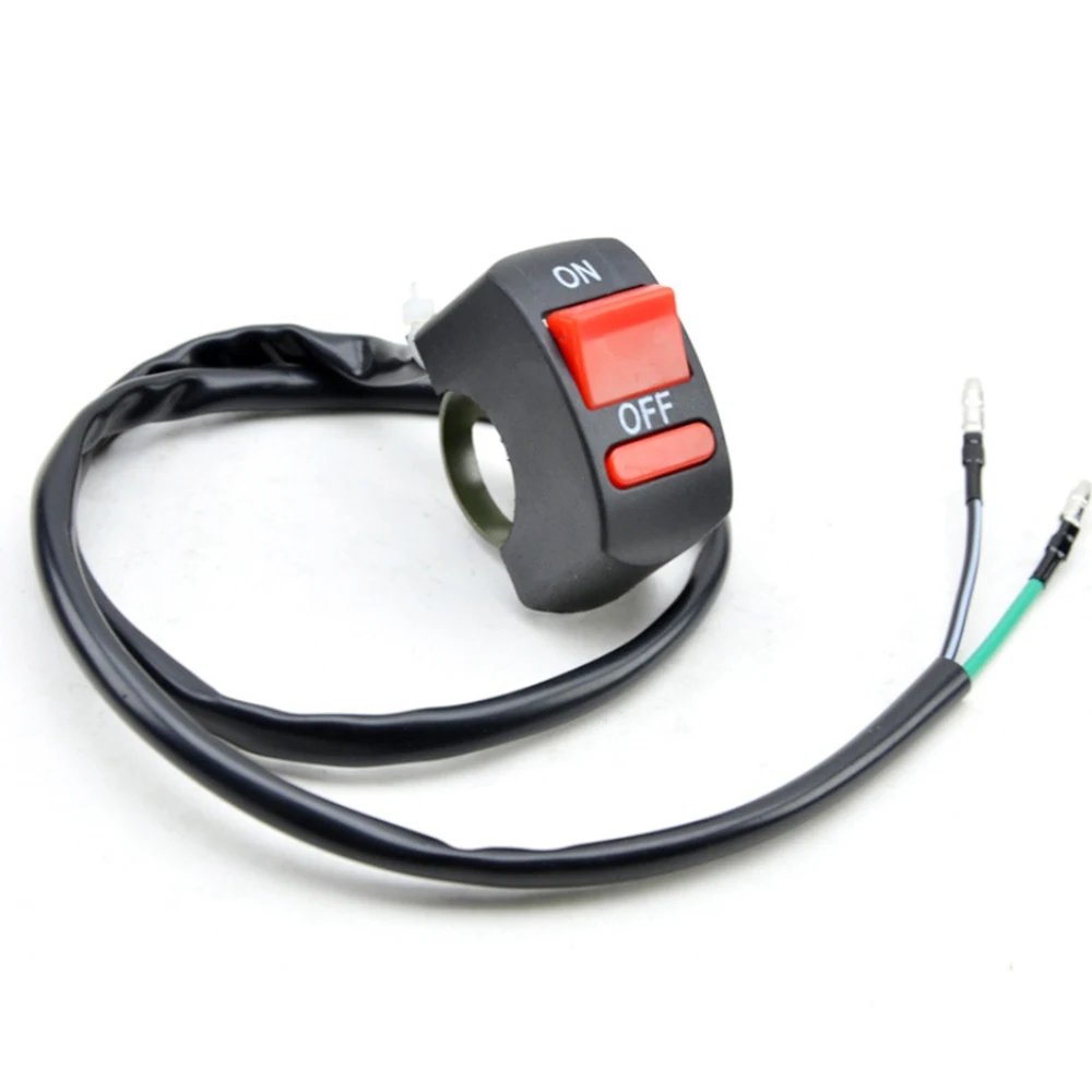 Universal Motorcycle on OFF Button for Motor ATV Bike Black