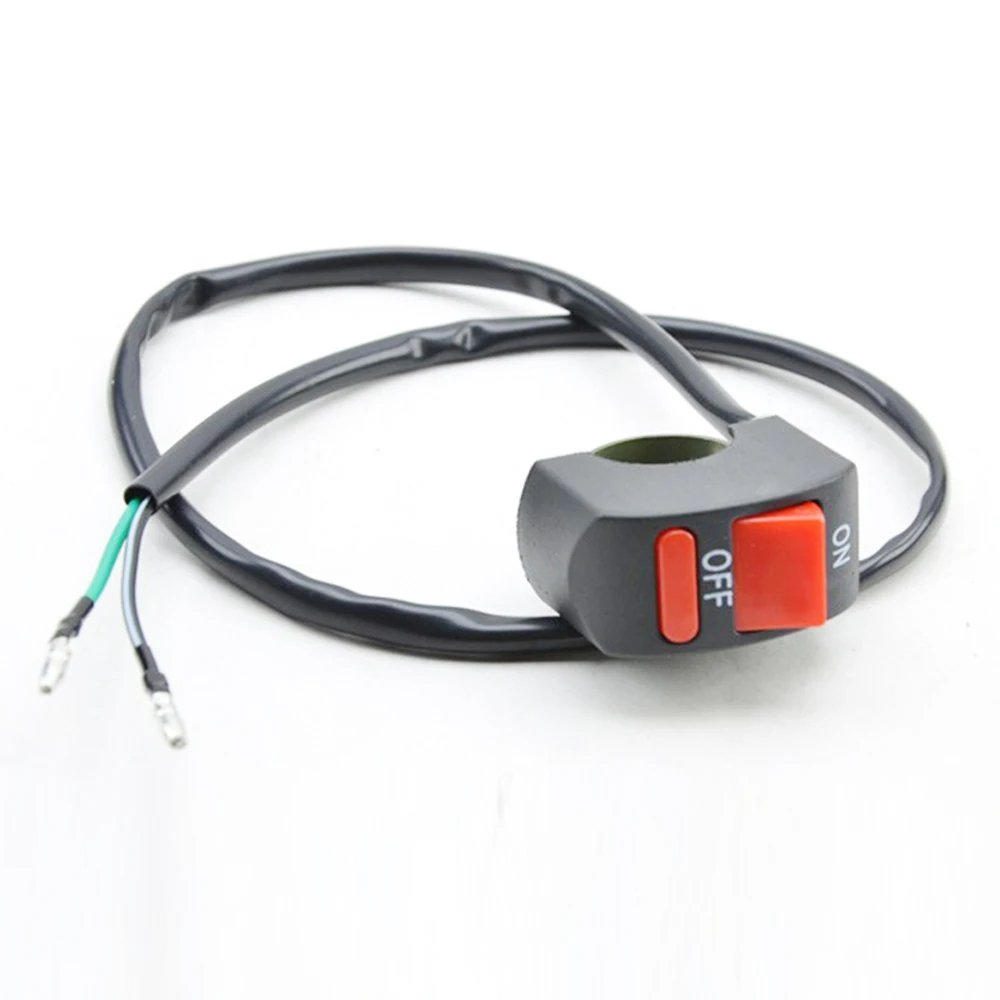 Universal Motorcycle on OFF Button for Motor ATV Bike Black