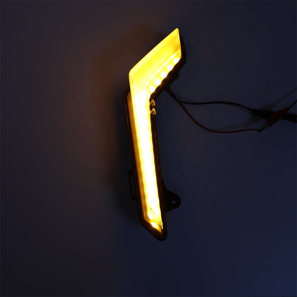 TIYPEOR for ATV UTV Flowing LED Turn Signal Light DRL Front Headlight for Defender 2020+ Defender MAX 2020+Commander 2021