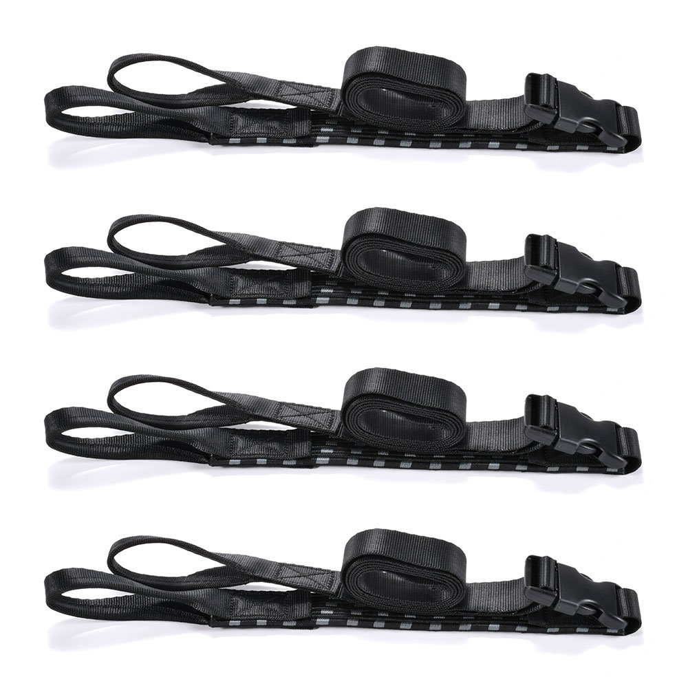 Factory Price Custom Ultimate Adjustable Flat Rubber Core Bungee Cargo Motorcycle Stretch Luggage Strap Motorcycles, ATVs