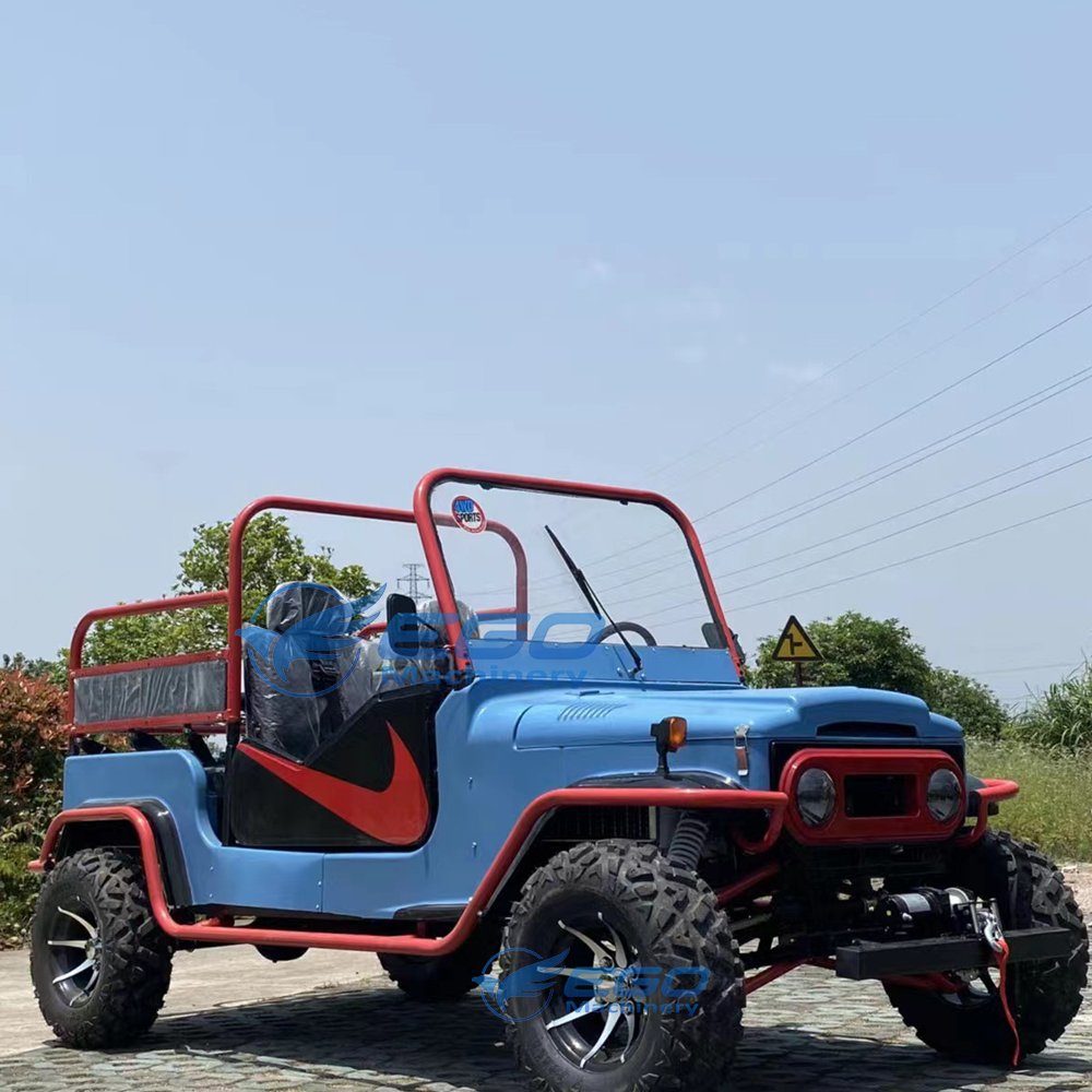Hot Sale Low Price Electric Mini Jeep 4 Seater Mini Jeep Off-road Hunting Vehicle Mini 4x4 jeep for Sale