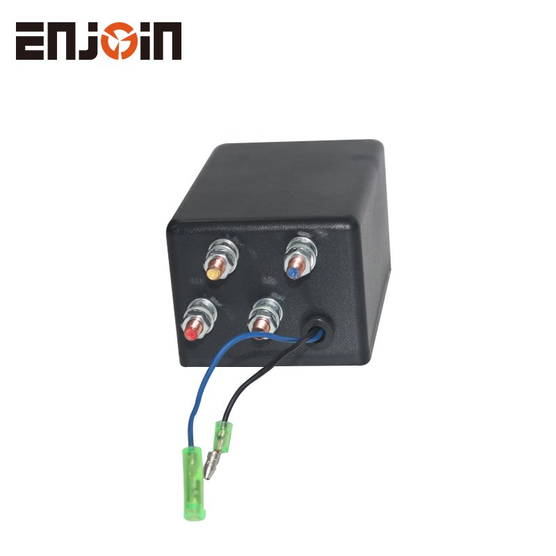 ENJOIN 12v 5000 lb ATV/UTV Electric Winch With 50 Ft. Synthetic Rope