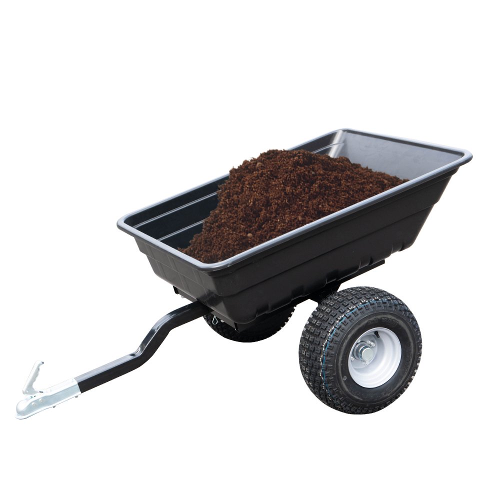 Best Price Heavy Duty Atv Trailer Towed Dump Atv Wagon Wheel Utility Atv Cart With Heavy Loading