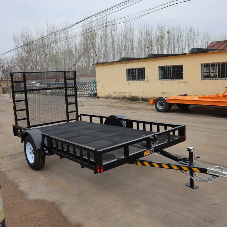 6x10ft 6x12ft Powder Coated Cage Trailer ATV/UTV Utility Trailer