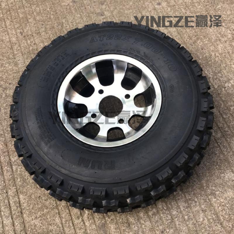 GO KART KARTING ATV UTV Buggy Front Rear 22X7-10 22X10-10 Inch Wheel Tubeless Tyre Tire With Hub